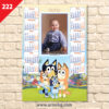 Еднолистов календар "Блуи 2" 2 222Ednolistova